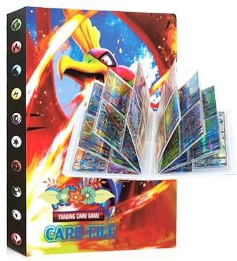 Classeur Cartes, Albums pour cartes à collectionner, Porte Cartes, Titulaire Cartes, Albums pour cartes à collectionner, 30 pages peut contenir 240 cartes (U05)