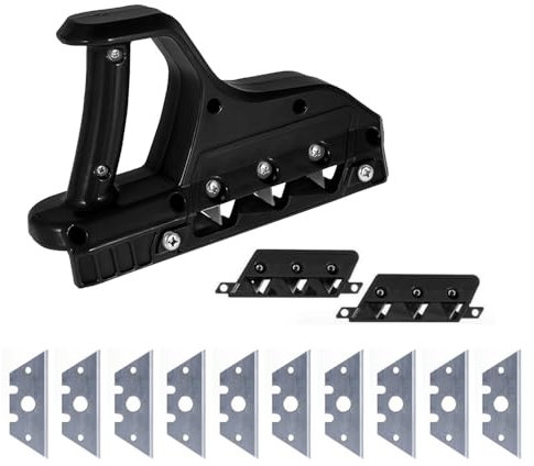 Plâteau de plâtre, coupe rapide, 45° et 60°, rabot pour plaques de plâtre, rabot à main pour la coupe, bordure de placoplâtre, bordure de menuiserie, rabot noir