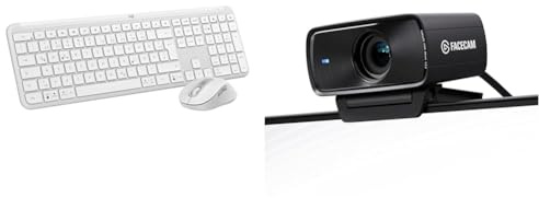 Logitech MK950 Signature Slim & Elgato Facecam MK.2 – Erstklassige Full-HD-Webcam