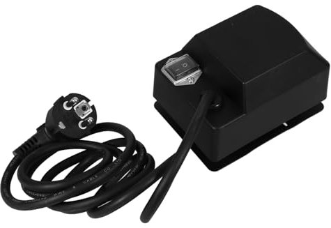 SEWOART Motore Rotante Per Barbecue Elettrico Velocità Di 2,5-3 Giri/min Di Uscita Massima 15 Kg Realizzato in Materiale