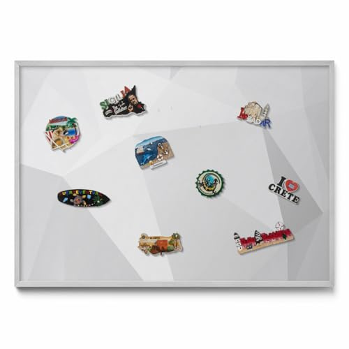Tableau Magnétique Mural 100x70 cm Avec Cadre Plastique – Panneau Aimanté Pour Bureau, Maison, Cuisine Ou École, Idéal Pour Notes, Photos Et Organisation Quotidienne