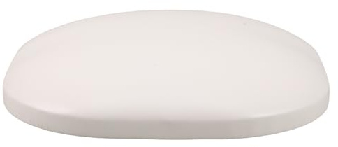 VALICLUD Repose-coude pour Manucure en Similicuir Blanc Brillant, Coussin Ergonomique 16x16x2,5 Cm, Support Confortable pour Ongles et Salon de Beauté, Accessoire Indispensable