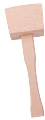 KESOTO Mazza da legno, mazza da ghiaccio manuale, da falegnameria con superficie liscia, utensile manuale per falegnami, Piazza