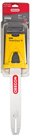 OREGON 542310 14-inch Powersharp Bar with Sharpener for 52 Drive Link Chain