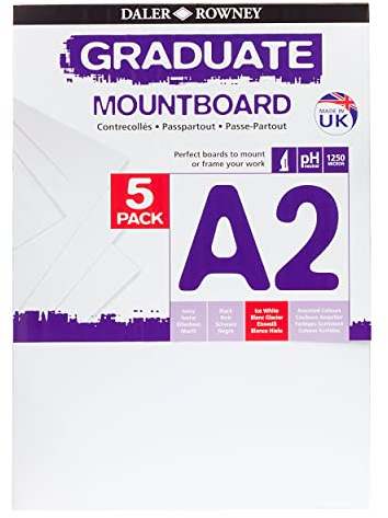 Daler-Rowney Farben - Accesorio para Disfraz Unisex a Partir de 3 años 329205091 | 1,25 mm de grosor, superficie lisa, para estudiantes y exhibiciones
