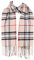 Hat To Socks Herrlich Weicher Klassisch Karierter Winterschal für Damen und Herren - Warm und Elegant (Beige)