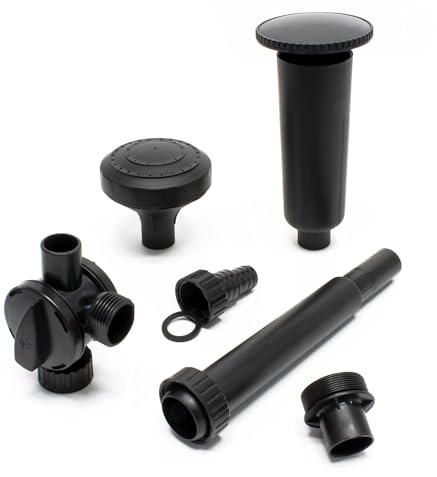 SunSun Ersatzteil für Aquariumpumpe CQB-/CTP-/CHJ-Serie Aufsatz Set 4, Aufsatzset mit Springbrunnendüse für Teichpumpe, effiziente Aquariumpumpe