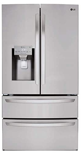 LG LMXS28626S 28 Cu. Ft. Stainless Steel 4-Door French Door Refrigerator