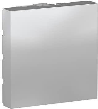 Schneider Electric NU986630 Tapa Ciega 2 Módulos Aluminio