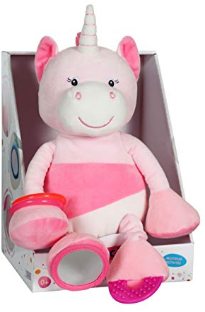 Gipsy 70862 Plüsch, Weiß/Rosa, 25 cm