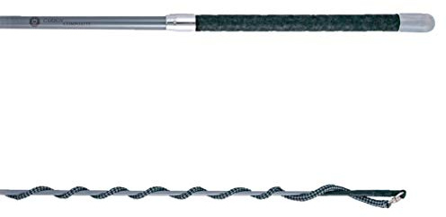 Fleck -Carbon, Economy Teleskop Longierpeitsche Farbe: grau
