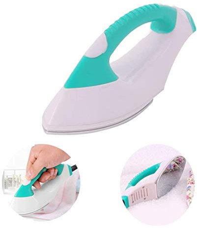 Szaerfa piccola ferro da stiro elettrico mini ferro da stiro a vapore portatile ferro leggero portatile per viaggi uso domestico, ferro da stiro a vapore per artigianato, forniture per cucito