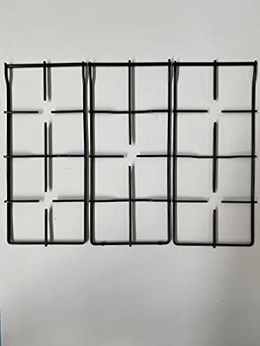 COMPATIBILE CON Ariston Hotpoint Kit 3 Griglie per cucina piano cottura 5 fuochi a gas serie PF7 - C00041903 - C00041904 - P0269/KIT