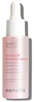 Sensilis Skin Glow Beyond-C Sérum Facial Concentrado Revitalizante, Ilumina e Hidrata, Con 15% Vitamina C y Ácido Hialurónico 30 ml