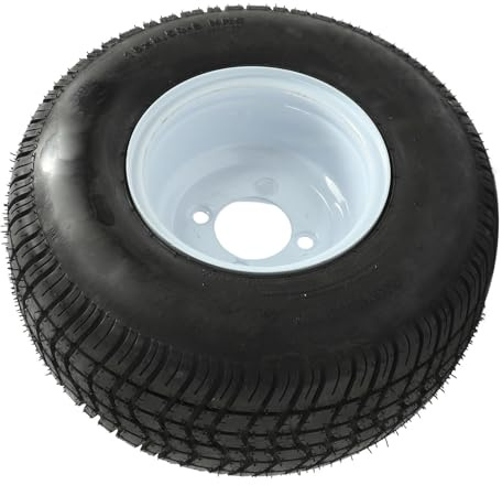 Bnineteenteam Cart-Reifen- und Rad-Kombination, 18 X 8,50-8 Cart-Reifen, Gummi, Besseres Handling, Cart-Reifen- und Rad-Baugruppe, Ersatz für E Z GO Carts