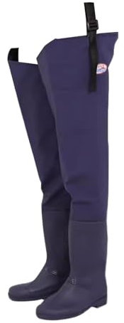 Stivali da Pesca Stivali da Pesca All'aperto per Uomo E Donna, Stivali Leggeri Impermeabili, Stivali da Pesca Antiscivolo Alti 80 Cm(42 EU)