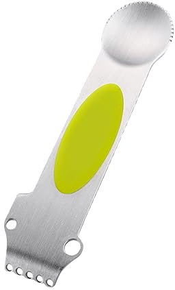 HOLIDYOYO Rallador Inoxidable Para y Frutas Utensilio De Cocina Multifuncional Para Decoración De Bebidas y Platos Para y Color Amarillo