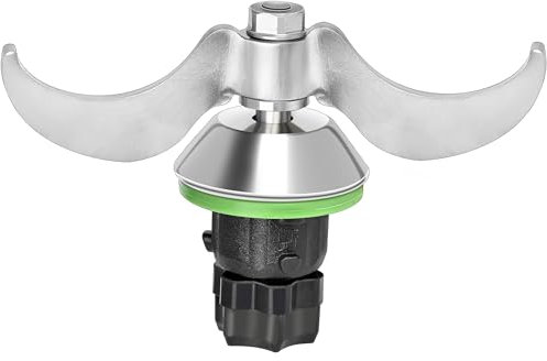 Arcets Coltello Impasto Bimby TM5 TM6, Lame Coltelli Impastatore per Thermomix TM5 TM6 adatto per Impastare Pane Dolce, Pulizia Semplice in Acciaio Inox