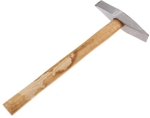 Mikikit Schweißhammer Mit Holzgriff Holzstiel Demontagewerkzeug Entrostungshammer Für Außenbereich Haus Und Autoreparatur