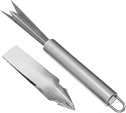 Garneck Ananasschneider und Augenentferner 6 Stück mit Praktischem Design Edelstahl für Einfache Obstzubereitung in Küche