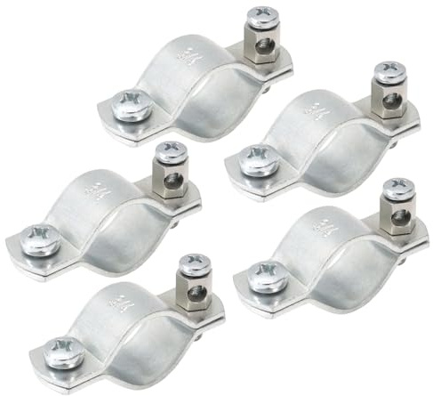 WITTKOWARE Erdungsschelle, verzinkt, 3/4, für Rohr-Ø 24...28mm, 5 Stück