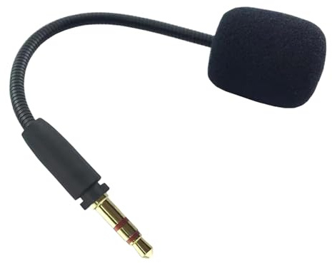 Uqezagpa Universally Noise Cancelling Microphone for Headsets 3.5mm Boom Microphone Design for Comfort and Durability Pickup