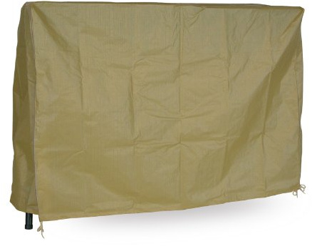 Angerer Freizeitmöbel GmbH Hollywoodschaukel Schutzhülle - passend für viele Hollywoodschaukeln - Abdeckhaube Made in Germany (3-Sitzer, Spitzdachausführung)