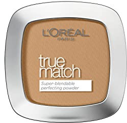 L'Oreal Paris True Match Pressed Powder Buildable and Lightweight Matte Finish Foundation - 6.5 D. Caramel Doré