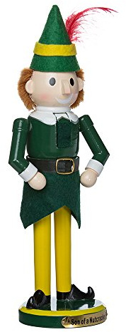 Kurt Adler Wooden Buddy The Elf Nutcracker, 11