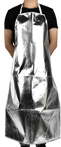 Aiggend YUMILI Grembiule Resistente al Calore, Grembiule Protettivo dal Calore ad Alta Temperatura da 1000 Gradi, per Sicurezza sul Lavoro/Cucina/Barbecue