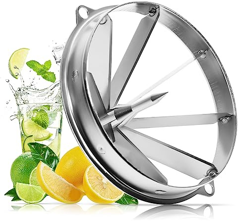 WICHEMI 8 Section Blade for Commercial Easy Wedger Lemon Cutter Blade Stainless Steel Fruit Lime Slicer Vegetable Chopper Dicer 8 Wedger Blade
