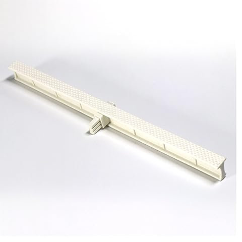 XPLKQXE Grille Vidange Plastique Résistant UV, Couverture Grille Drainage Route, Caillebotis Grille Débordement Gouttière, Grille Capuchons Vidange Douche (Couleur : White-9.8in, Taille : 6pcs)