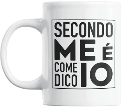Gesar Tazza Divertente da Ufficio - Tazza  Secondo me è come dico io  - Idee Regali Originali per Uomo e Donna - Regalo di compleanno - Festa della Mamma - Frasi Divertenti