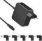 Chargeur universel AC adaptateur 65W 45W compatible avec Asus VivoBook ZenBook NoteBook A52F A53E A53S A54C A55A A56C et avec Len-ovo IdeaPad (avec 5 connecteurs différents pour un remplacement facile