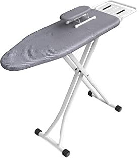Tabla de planchar profesional Plegable for el hogar Tabla de planchar vertical grande, altura ajustable Compacto Ahorro de espacio Colgador inteligente Tabla de planchar Tabla de planchar ajustable(A)
