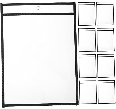 CANIGHT 6St büroorganisation büroartikel office supplies ordner durchsichtig aktenordner schicke Dokumentdateien A4-Dokumenten-Organizer a4-Dateiordner Lernzubehör Papieraufbewahrung Vlies