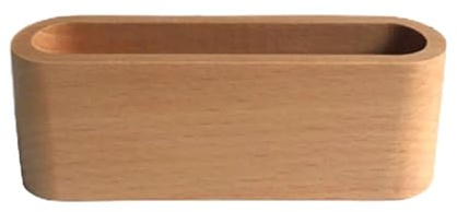 KOHUS Visitenkartenhalter aus Holz, Visitenkartenhalter, Notizhalter, Visitenkartenständer, Tisch-Organizer, Schreibtischdekoration, Postkartenhalter, Kartenhalter (A)