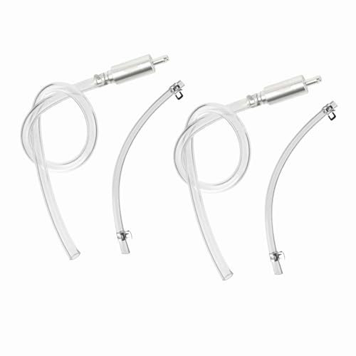 4 Pcs Brake Fluid Bleeder Kit | Brake Bleed Tube | Motorcycle Brake Bleeding Kit - Universal Hydraulic Brake Bleeder Tool with One-Way Valve, Hose for Car, Motorbike, Motorcycle Maintenance & Repair