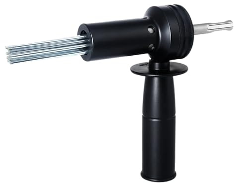 Elektrischer Nadelhammer Adapter – 18-teiliges Nadelzubehör aus Stahl, leistungsstarkes Zubehör für Rostlösung, Verarbeitung und Betonstruktur, langlebig und vielseitig einsetzbar