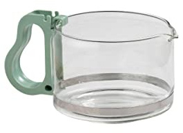 Fackelmann 2060850 Verseuse à café Compatible avec cafetière Philips 444, Verre, Plastique, 10 Tasses