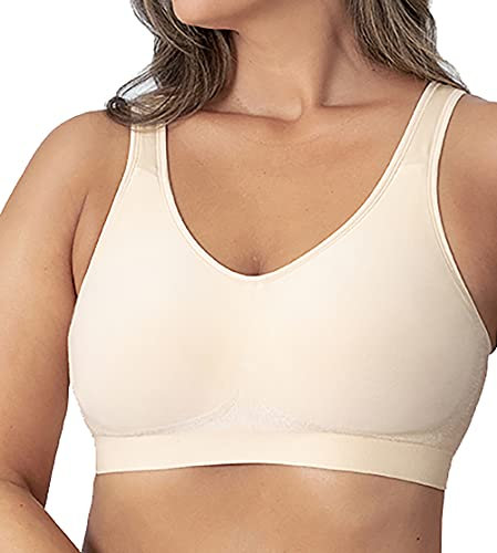 SHAPERMINT Wireless Bralettes for Women - Non Wired Bras, Ladies Nude