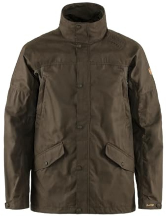 Fjällräven Forest Hybrid Jacket M, Giacca per Caccia Uomo, Verde (Dark Olive), S