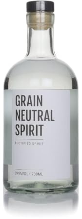 Grain Neutral Spirit (70cl, 69.9% ABV) High Proof Grain Alcohol | Perfect for Homemade Liqueurs, Gin, Vermouth, Aquavit, Limoncello