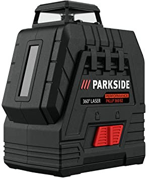 PARKSIDE PERFORMANCE Niveau laser en croix 360° »PKLLP 360« sans fils
