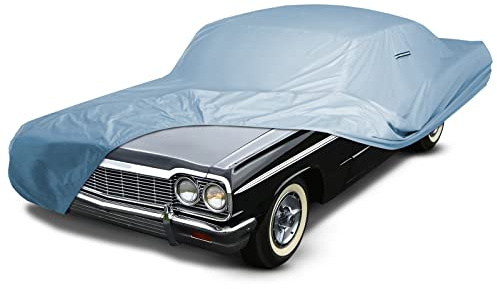 iCarCover Custom Car Cover for Chevy Impala 2-Door, 4-Door, Waterproof All Weather Rain Snow UV Sun Protector Full Exterior Indoor Outdoor Car Cover (Year Fits 1958-1971)