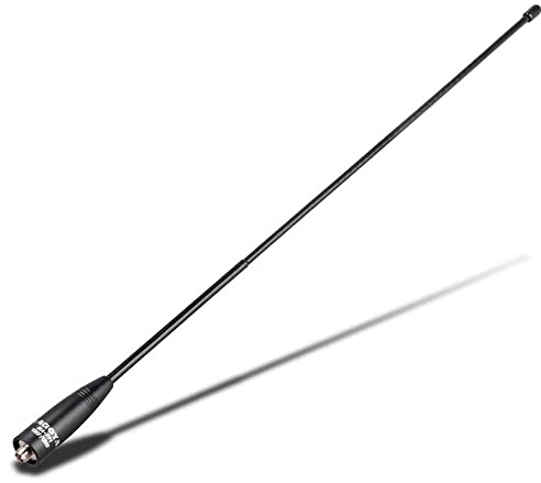 Baofeng Authentic Genuine 771 15.6-Inch Whip VHF/UHF (144/430Mhz) Antenna SMA-Female for BaoFeng UV-5R UV-82 BF-888S BF-F8HP Ham CB Two Way Radio Transceiver