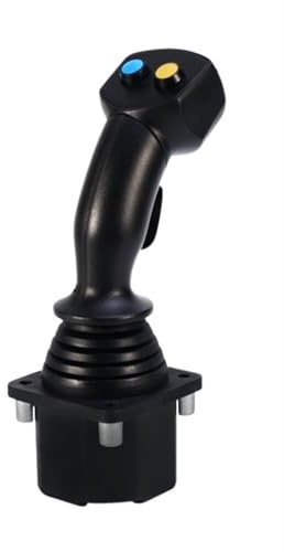 Controlador de palanca de mando Controlador de manija Hall Joystick 60A2, controlador maestro, estación terrestre for drones con balancín de avión Maniobras seguras(5V output analog voltage 0-5V)