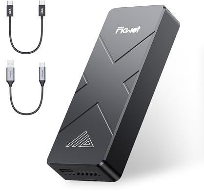 500GB External SSD, USB4 40Gbps Portable SSD 2TB with Cooling Fan, Up to 3700MB/s, External Solid State Drives Compatible with Mac mini, iPhone 15/16 Series, Tablets, MacBook, iPad, iMac, etc(FP110)