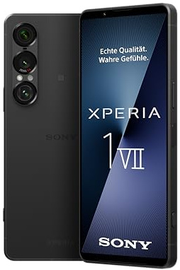 Sony Xperia 1 VII -6, 5 inch 19, 5:9 FHD+ HDR OLED 120Hz, Triple Ultra Wide Angle Lens, Audio 3.5mm, Android 15, IP65/68, Dual SIM - Black