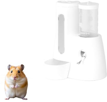 Haustier Wasserspender - Trinkflasche Meerschweinchen, Praktische Hamster Trinkflasche Für Haustiere Wie Kaninchen, Zwerghamster, Eichhörnchen, Unterstützt Tägliche Wasseraufnahme Im Kleintierkäfig